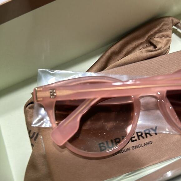 Burberry Phantos 52mm Sunglasses Pink Brown Gradient - Picture 5 of 16